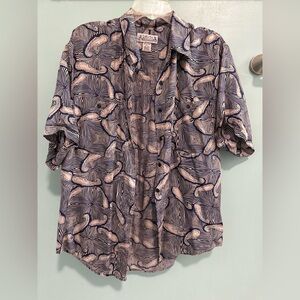 Whistles vintage Patterned Short Sleeve Shirt